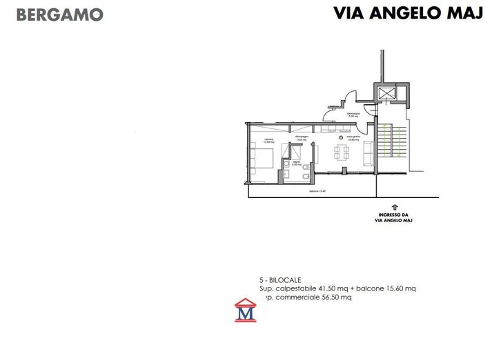 Bilocale Bergamo