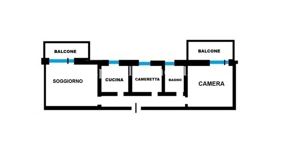 Appartamento 4 locali - Rif. T6NP26 Bergamo