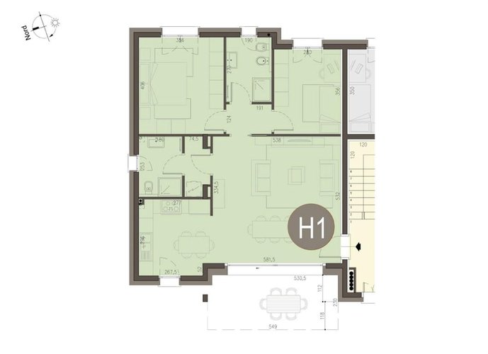 APPARTAMENTO ALSERIO H1 Alserio