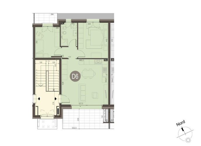 APPARTAMENTO A BEREGAZZO CON FIGLIARO, 3 LOCALI NUOVA COSTRUZIONE Beregazzo con Figliaro