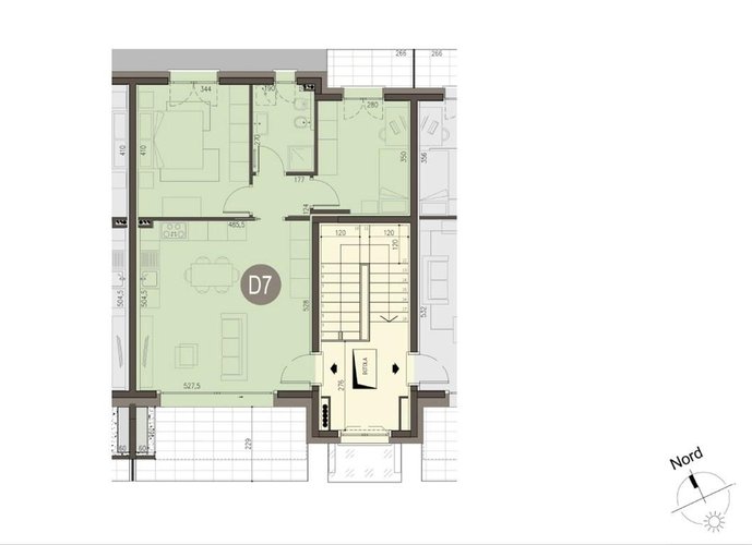 APPARTAMENTO A BEREGAZZO CON FIGLIARO, 3 LOCALI NUOVA COSTRUZIONE Beregazzo con Figliaro