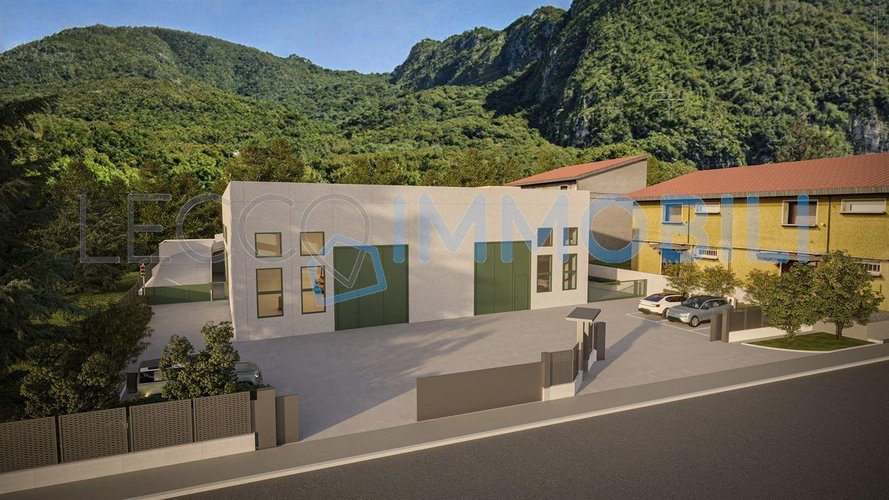 IL CAPANNONE CON PROGETTO APPROVATO Valmadrera