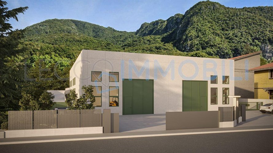 IL CAPANNONE CON PROGETTO APPROVATO Valmadrera