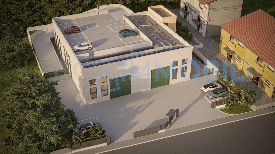 IL CAPANNONE CON PROGETTO APPROVATO Valmadrera